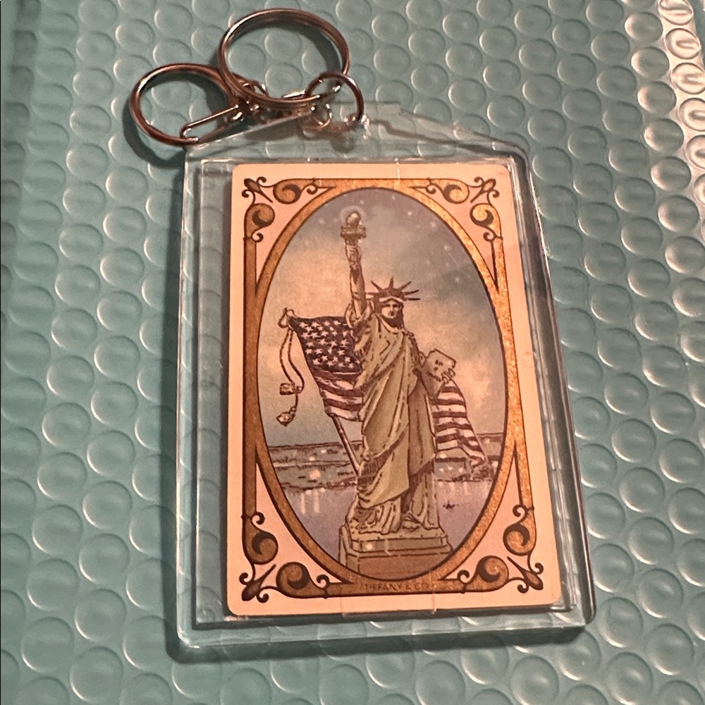 Tiffany & Co. Vintage New York double deck plane card two clubs.